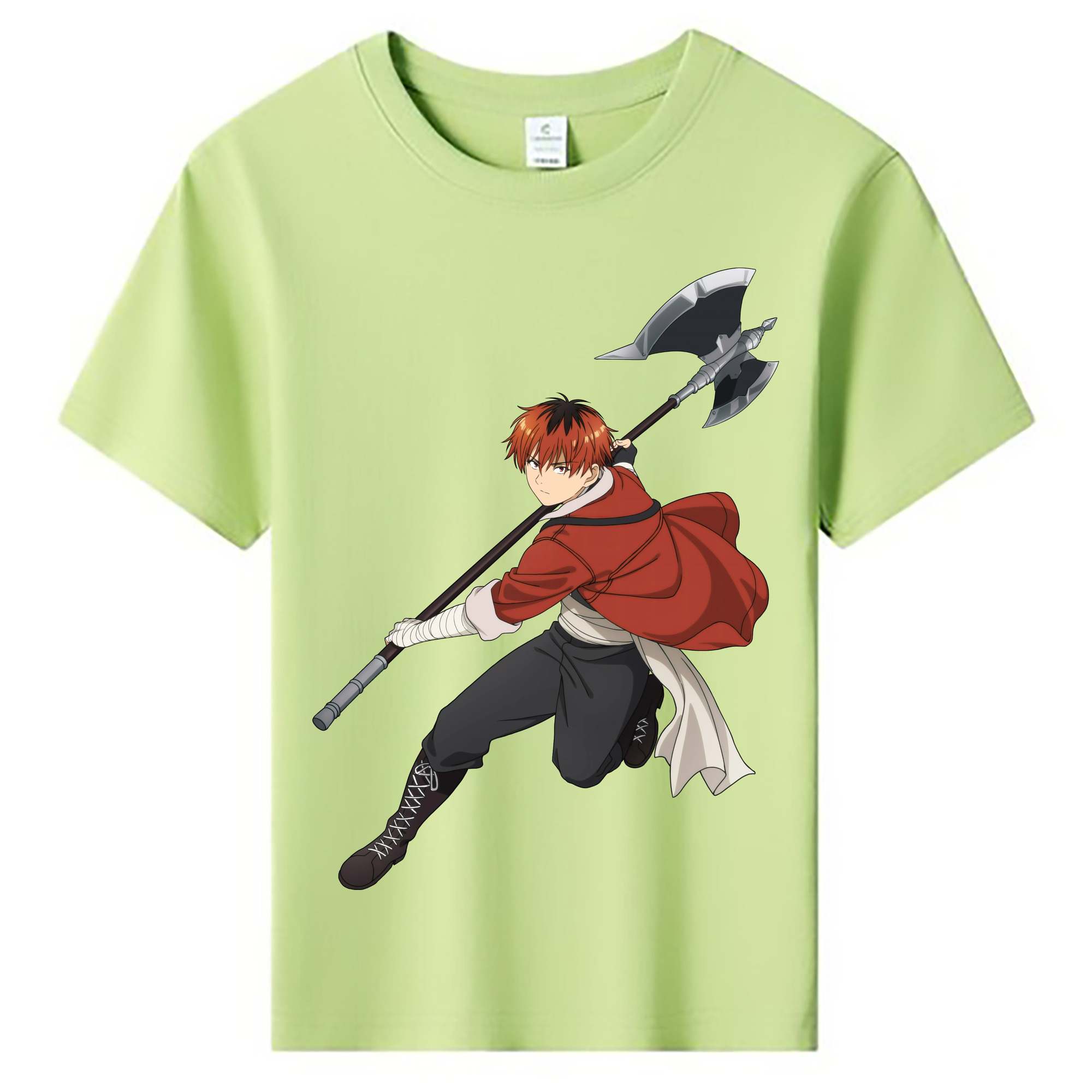 （画像用） 葬送のフリーレン Frieren 綿100％キッズTシャツ（フロントプリント）